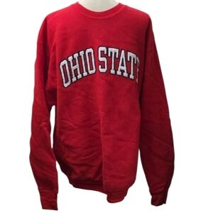 Steve & Barry's Ohio State Red Crewneck Sweatshirt